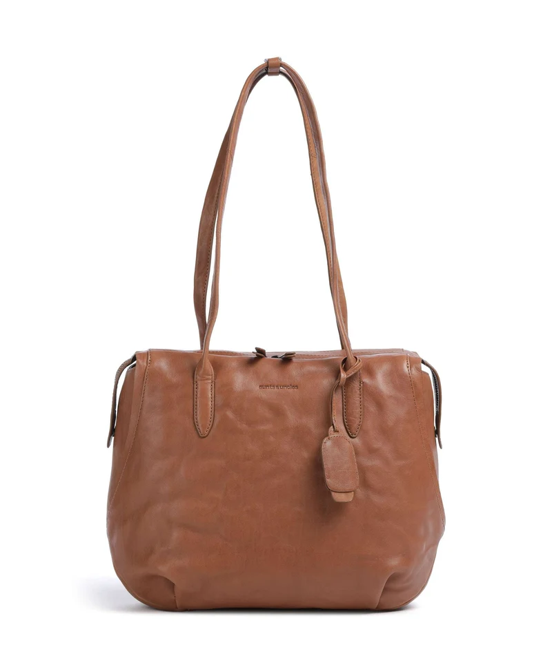Aunts & Uncles Grandma's Luxury Club Mrs. Florentine Borsa shopper caramel