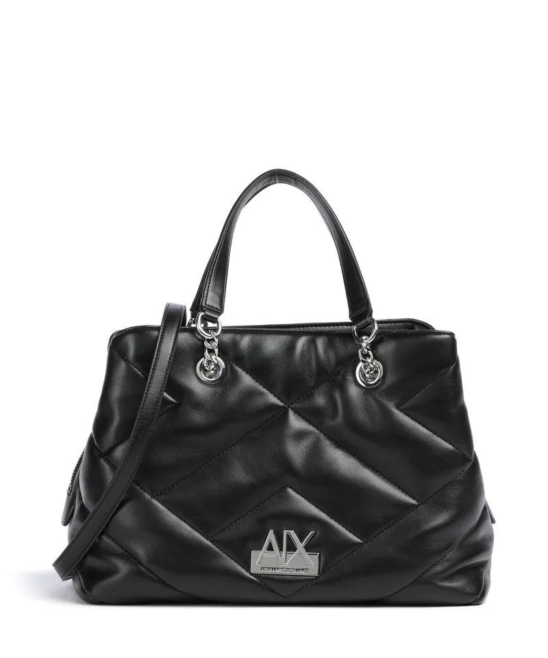 Armani Exchange Vicky M Borsa a mano black