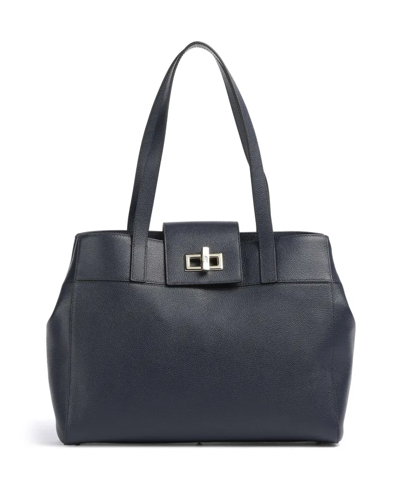 Furla Amelia L Borsa shopper ink blue