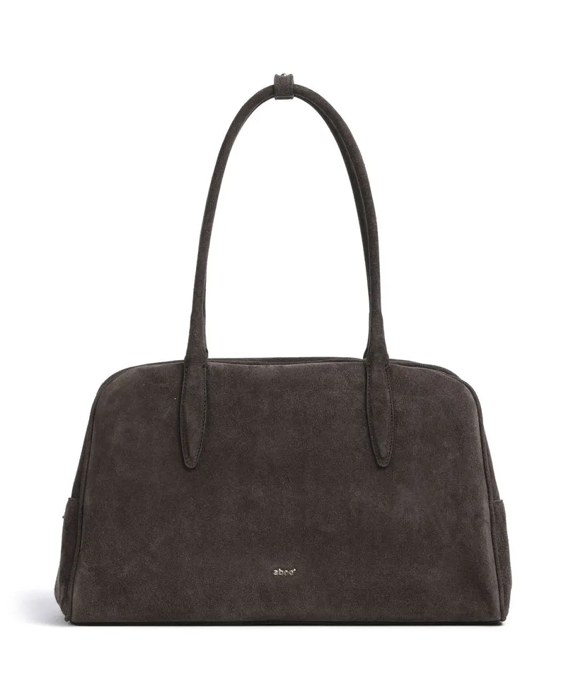 Abro Suede Amara Borsa a spalla dark brown
