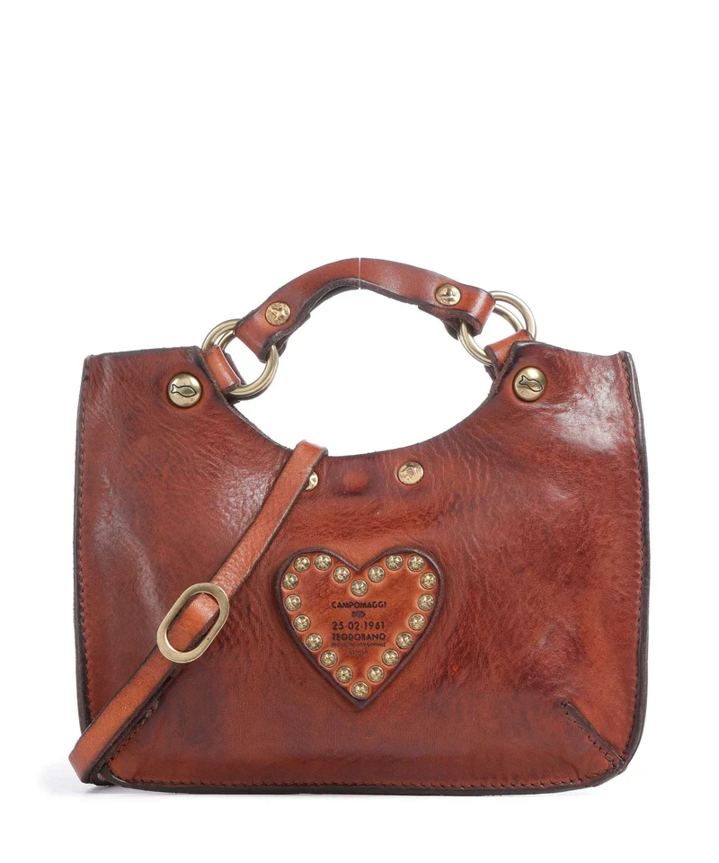 Campomaggi Borsa a mano cognac