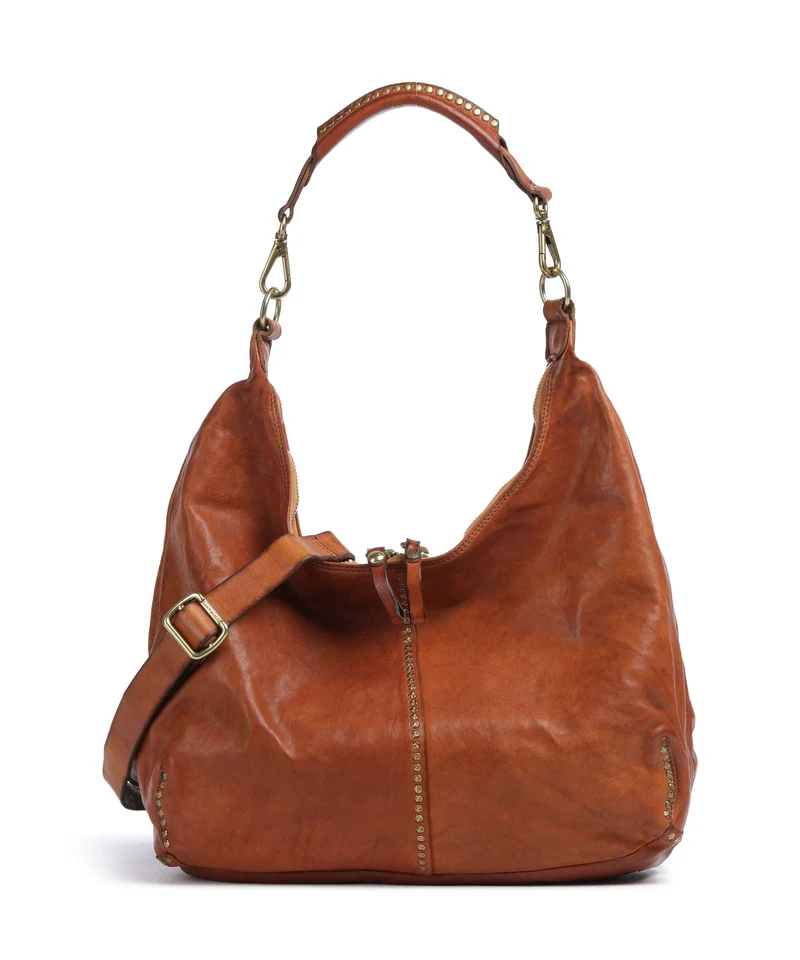 Campomaggi Borsa hobo cognac