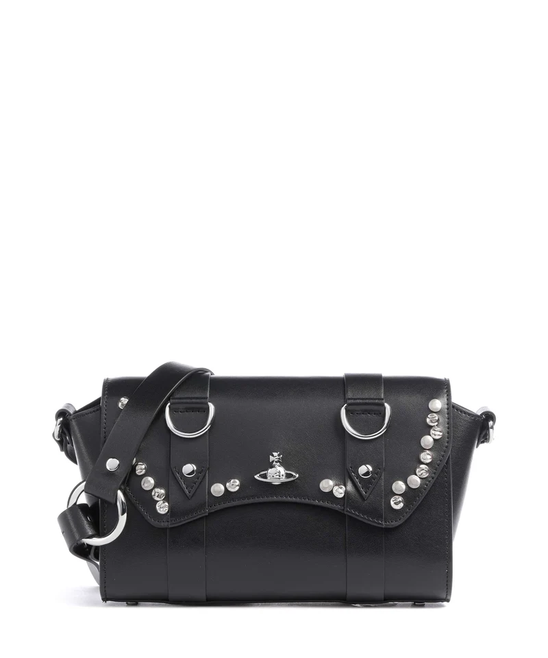 Vivienne Westwood Kimmy Smooth Borsa a tracolla black