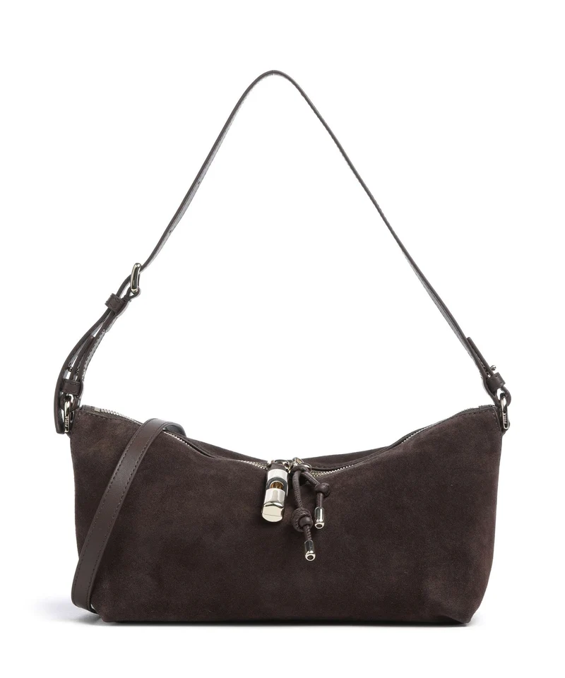 Furla Debby Mini Borsa a spalla toni espresso