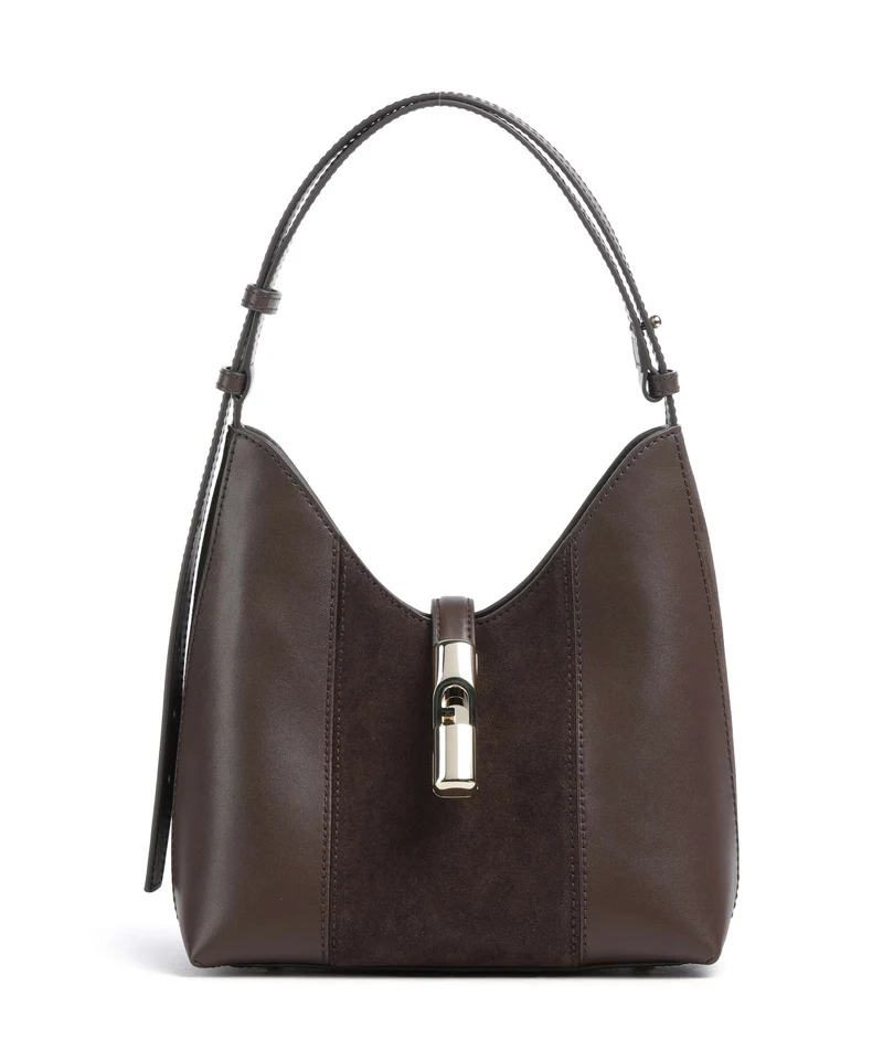 Furla Goccia S Borsa a spalla toni espresso
