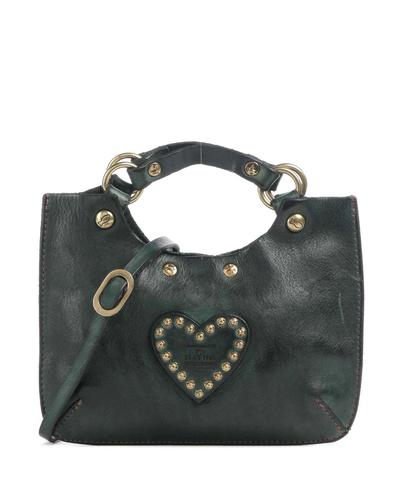 Campomaggi Borsa a mano green bottle