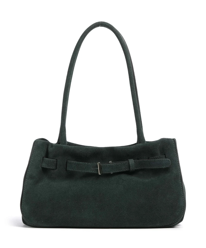 Abro Suede Jill Borsa a spalla green