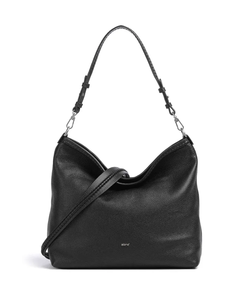 Abro Agave Signature Borsa hobo black/nickel