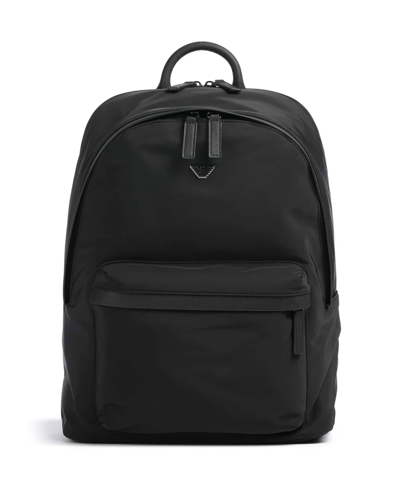 Emporio Armani Nylon Recycled Zaino black beauty