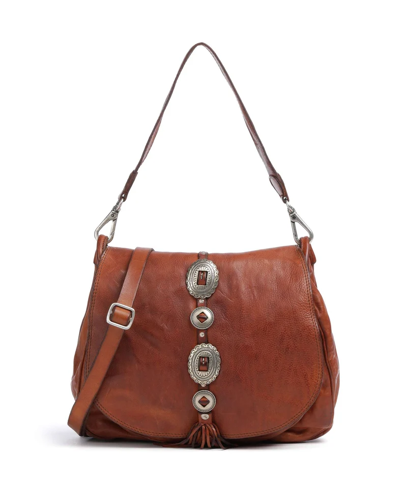 Campomaggi Borsa hobo cognac