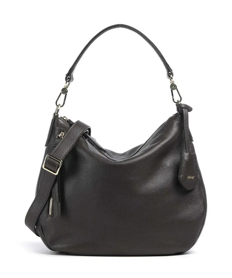 Abro Adria Juna Small Borsa hobo dark brown