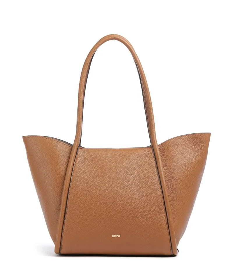 Abro Agave Willow Small Borsa shopper cuoio