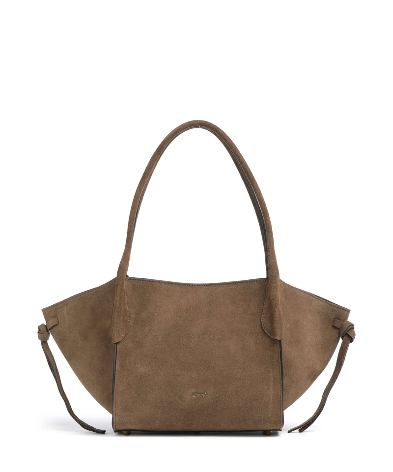 Abro Suede Vibe Small Borsa a spalla khaki