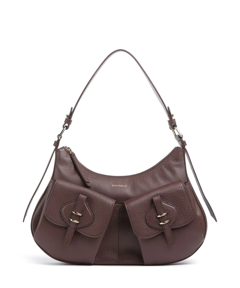 Coccinelle Mavery Pocket Borsa hobo berry