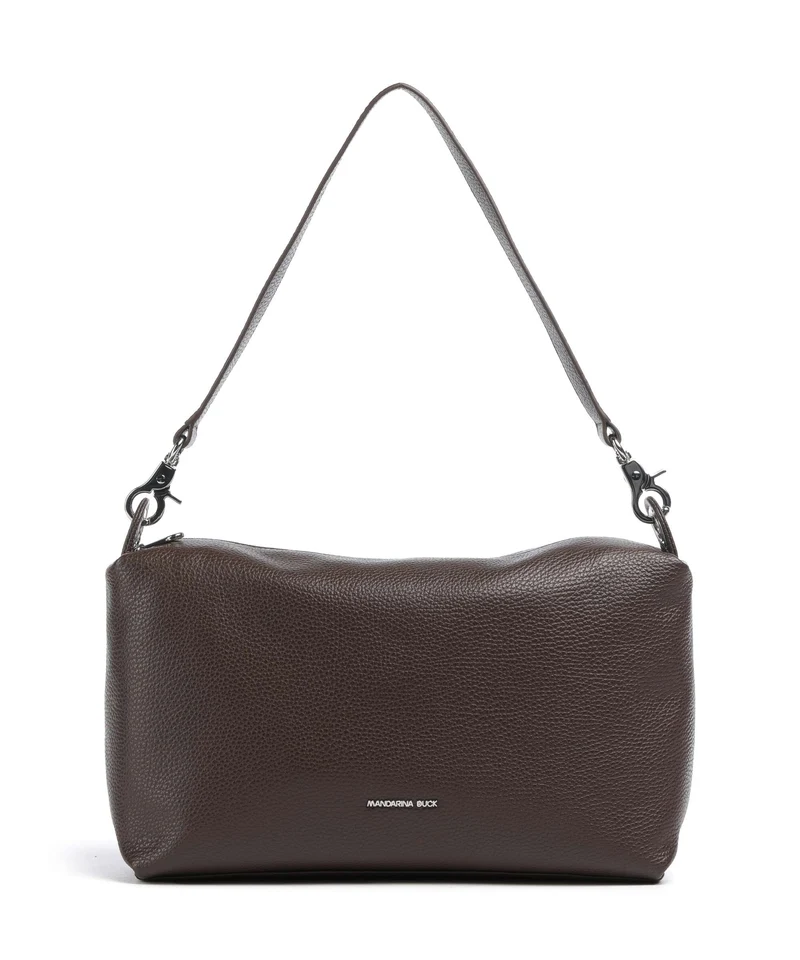 Mandarina Duck Mellow Leather Borsa a spalla espresso