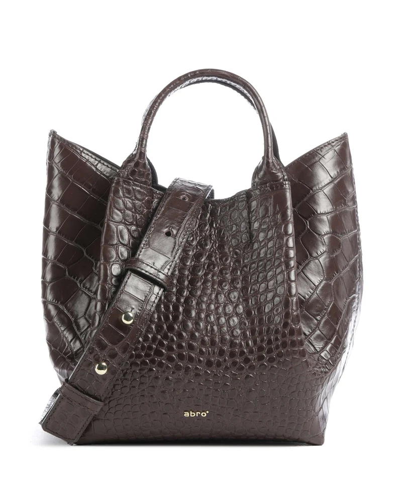 Abro Cocco Mondial Essential Small Borsa a mano dark brown