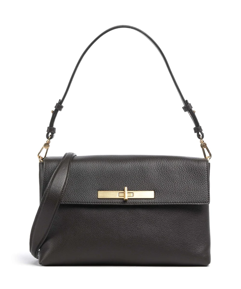 Abro Agave Twist Borsa a spalla dark brown