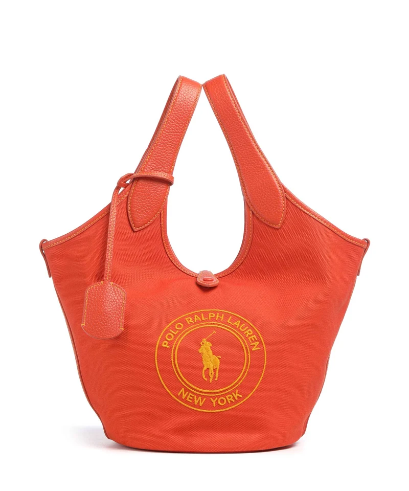 Polo Ralph Lauren Play Medium Borsa a mano college orange