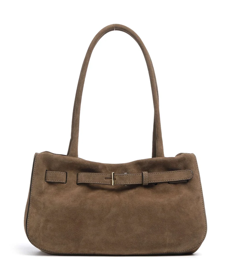 Abro Suede Jill Borsa a spalla khaki