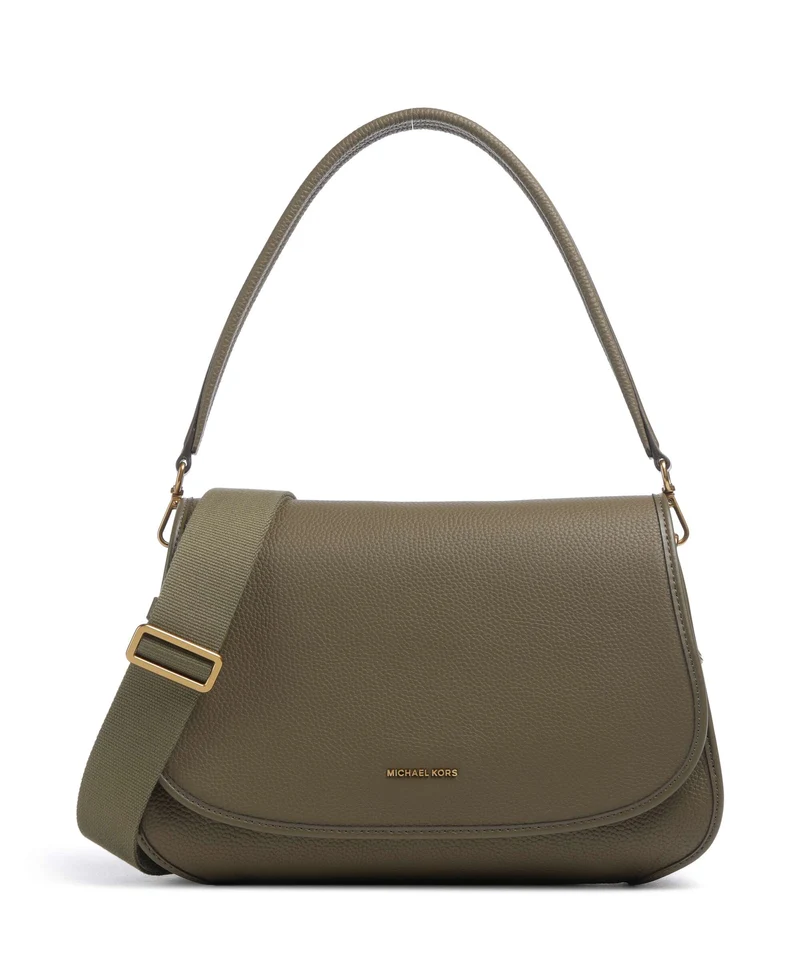 Michael Kors Holmes Medium Borsa a spalla loden