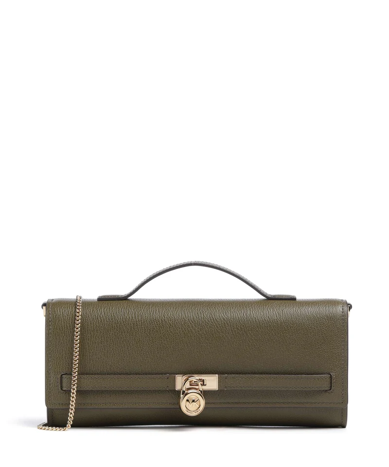 Michael Kors Hamilton Moderne Medium Borsa a spalla loden