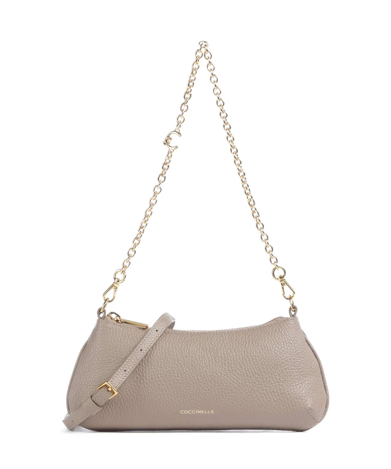 Coccinelle C-Me Borsa a spalla warm taupe