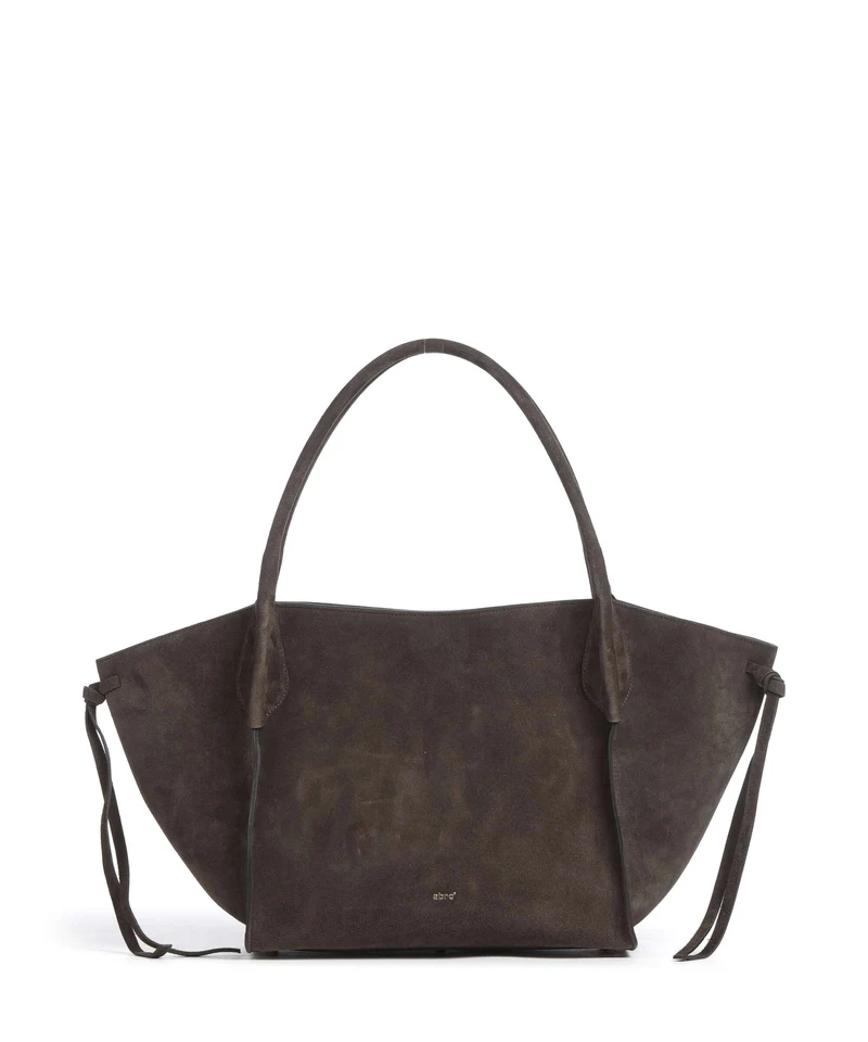 Abro Suede Vibe Big Borsa shopper dark brown