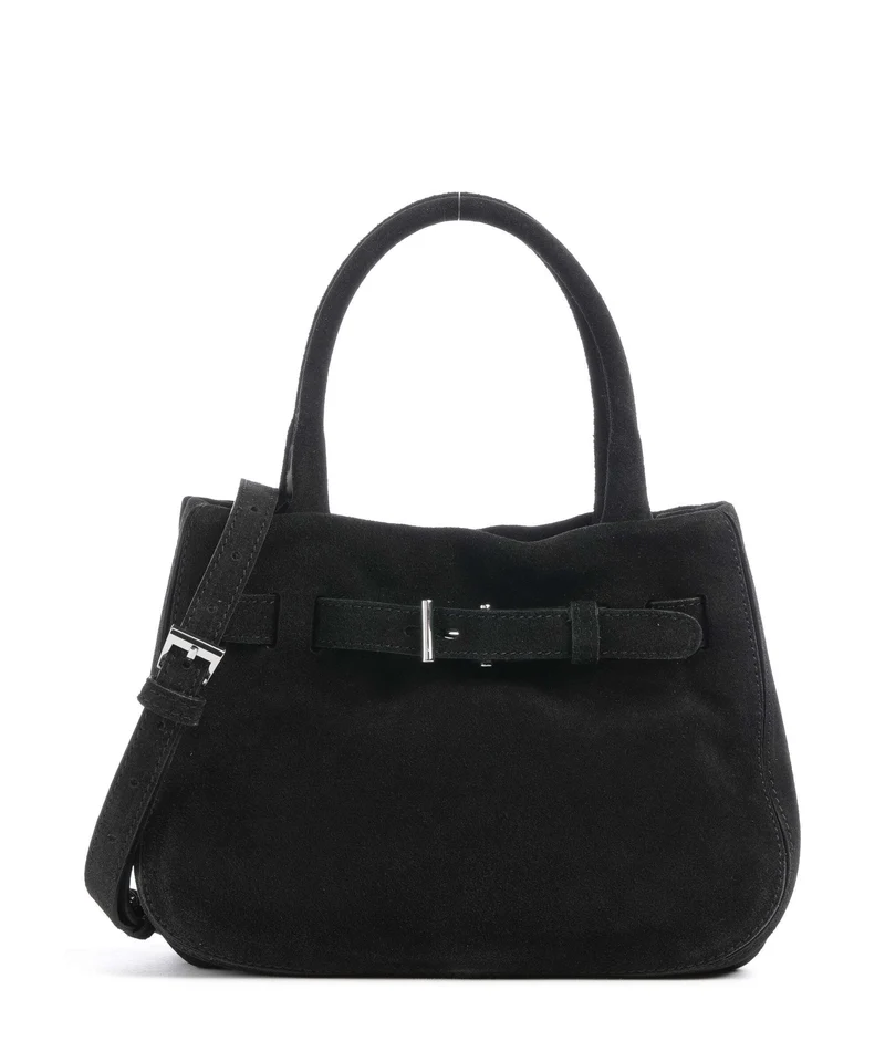 Abro Suede Jill Borsa a mano black/nickel