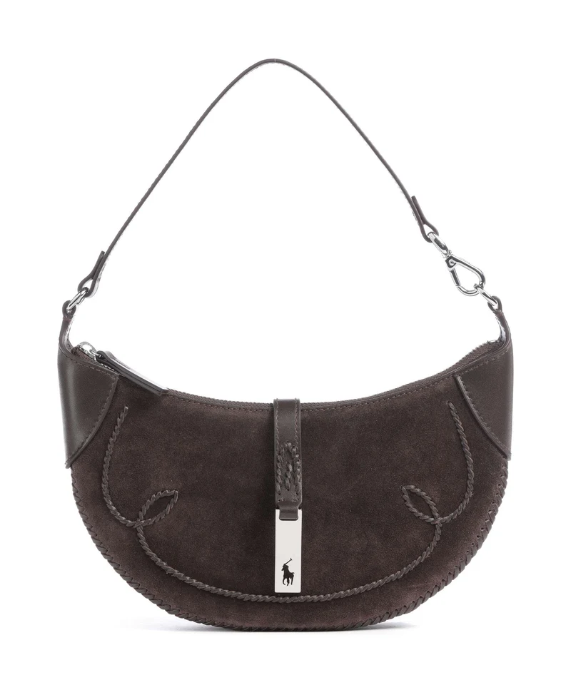 Polo Ralph Lauren ID Collection Small Borsa a spalla chocolate/tobacco