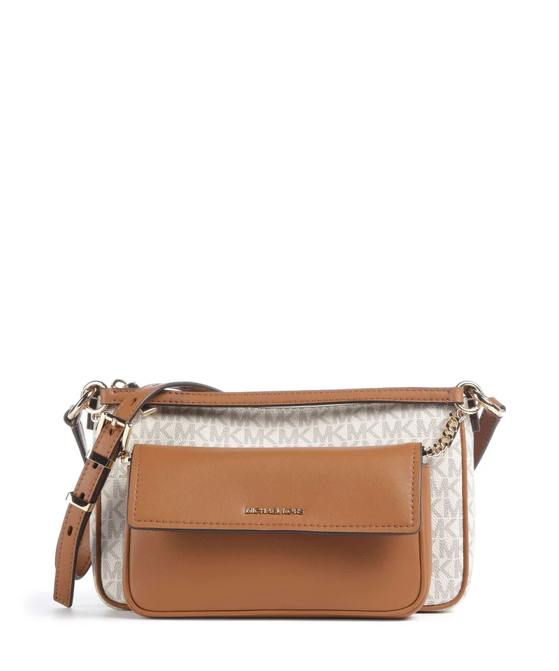 Michael Kors Bryant 5 in 1 Borsa a tracolla vanilla/acorn