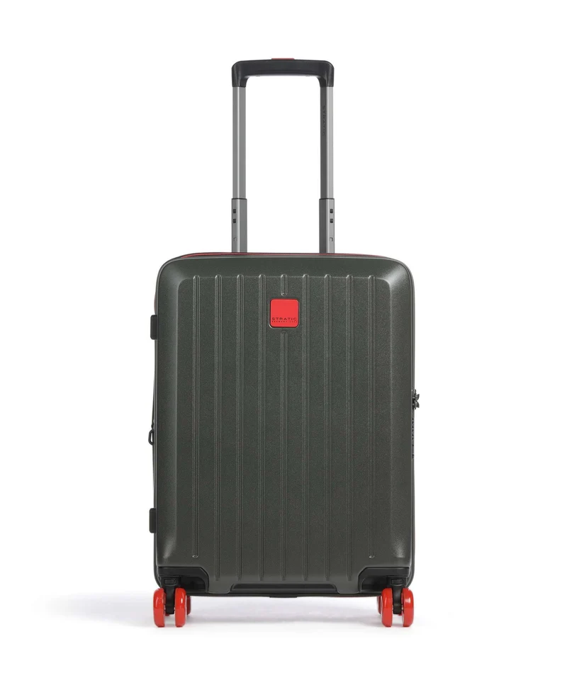 Stratic Buzz Valigia trolley (4 ruote) olive