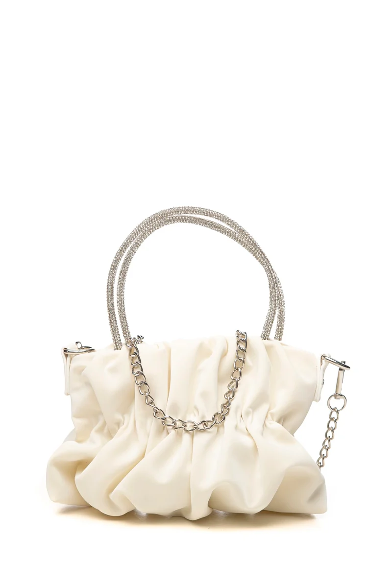 Borsa Sarabanda Premium Pure Elegance Ceremony Hb Da Bambina Latte In Poliuretano