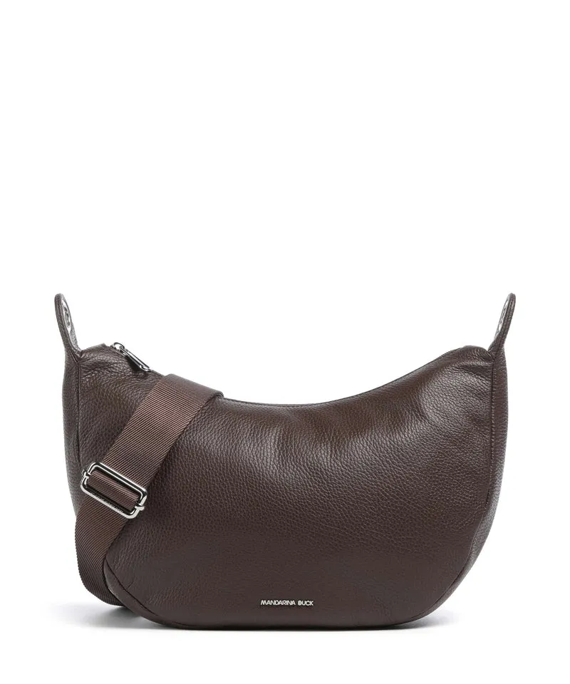 Mandarina Duck Mellow Leather Borsa a spalla espresso