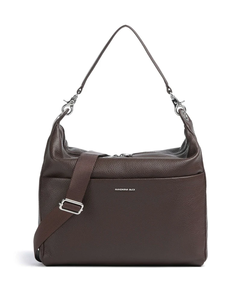 Mandarina Duck Mellow Leather Borsa hobo espresso