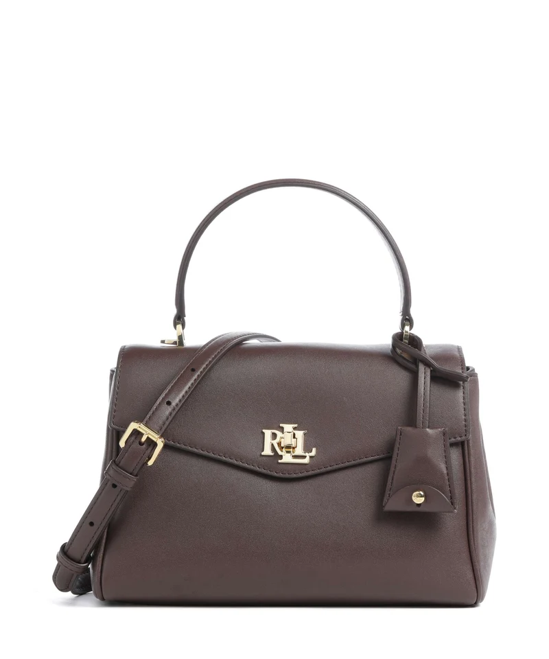 Lauren Ralph Lauren Farrah Small Borsa a mano chestnut brown