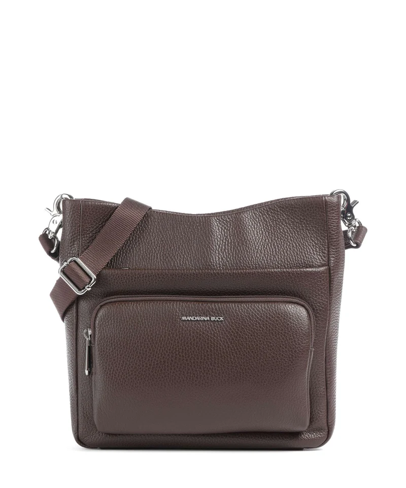 Mandarina Duck Mellow Leather Borsa a tracolla espresso