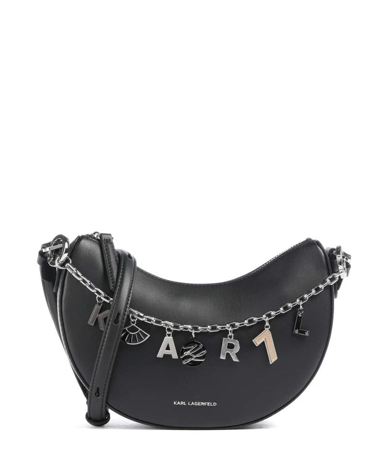 Karl Lagerfeld K/Autograph Small Borsa a tracolla black embellishment