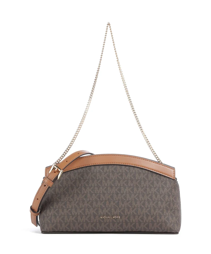 Michael Kors Athena Small Borsa a spalla brown/acorn