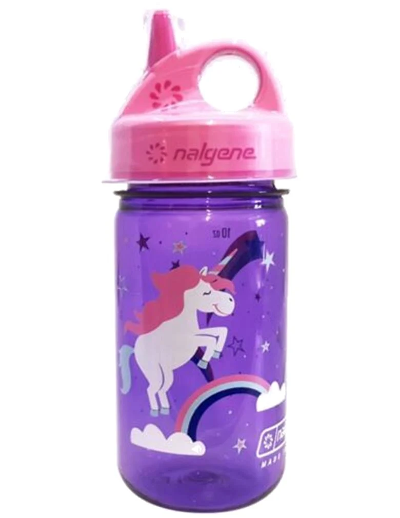 Nalgene bottiglia kids 350ml viola unicorno