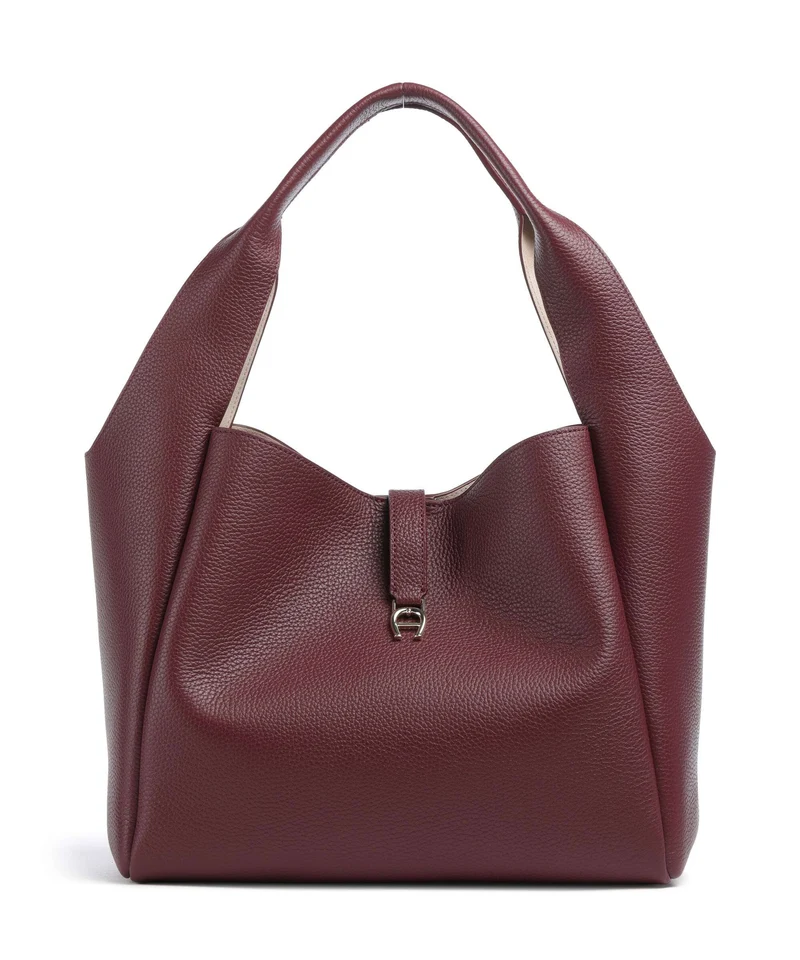 Aigner Zaira M Borsa hobo burgundy