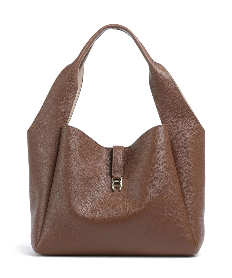 Aigner Zaira M Borsa hobo saddle brown