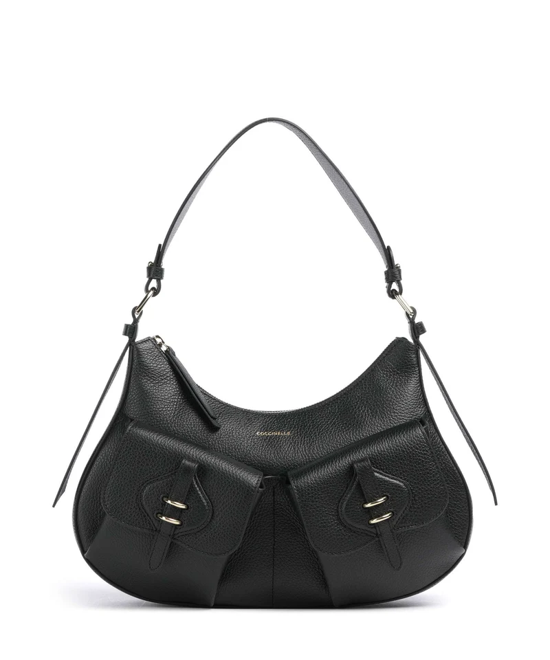 Coccinelle Mavery Pocket Borsa hobo noir