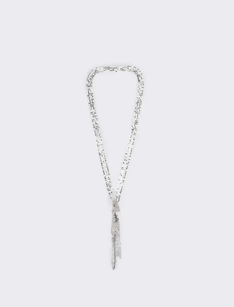 Collana con applicazioni - Argento