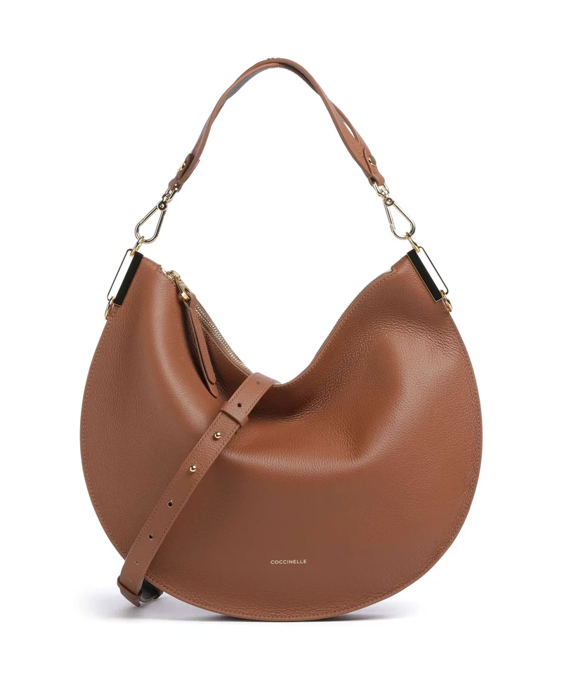 Coccinelle Sunup Borsa hobo cognac/noir