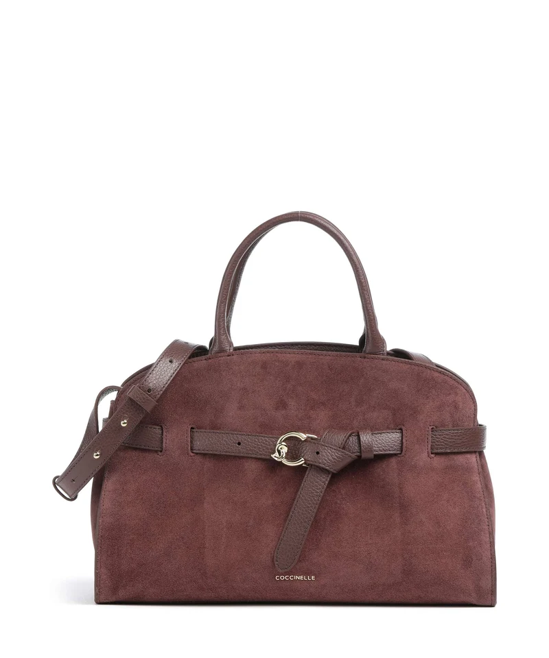 Coccinelle Sabine Suede Borsa a mano berry