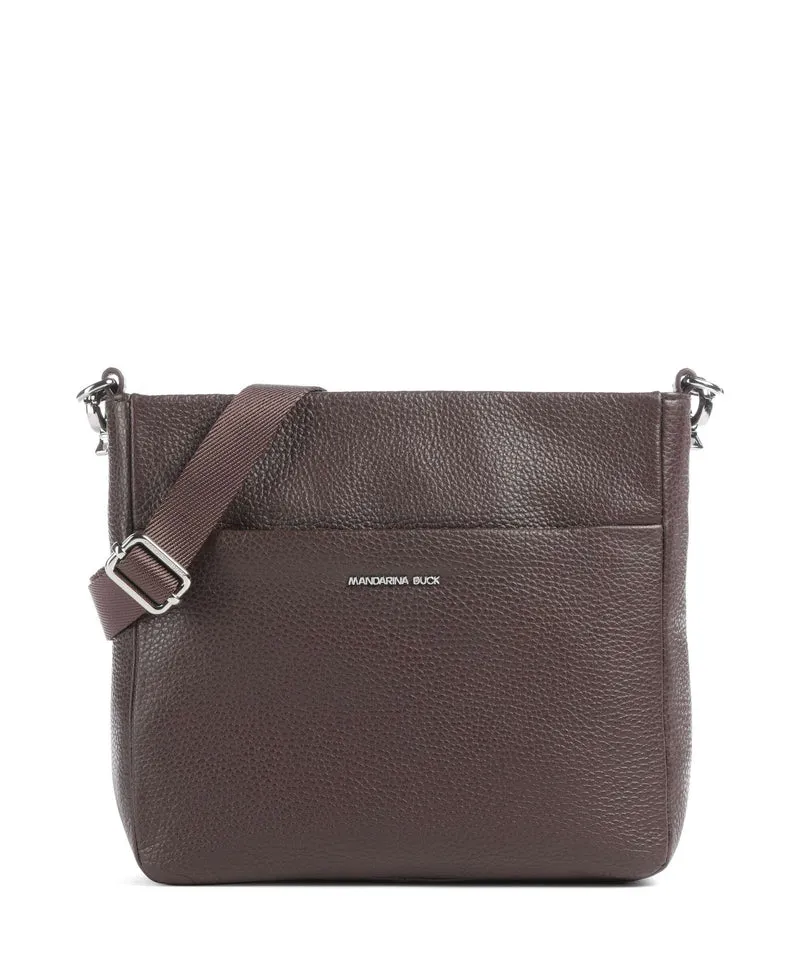 Mandarina Duck Mellow Leather Borsa a tracolla espresso