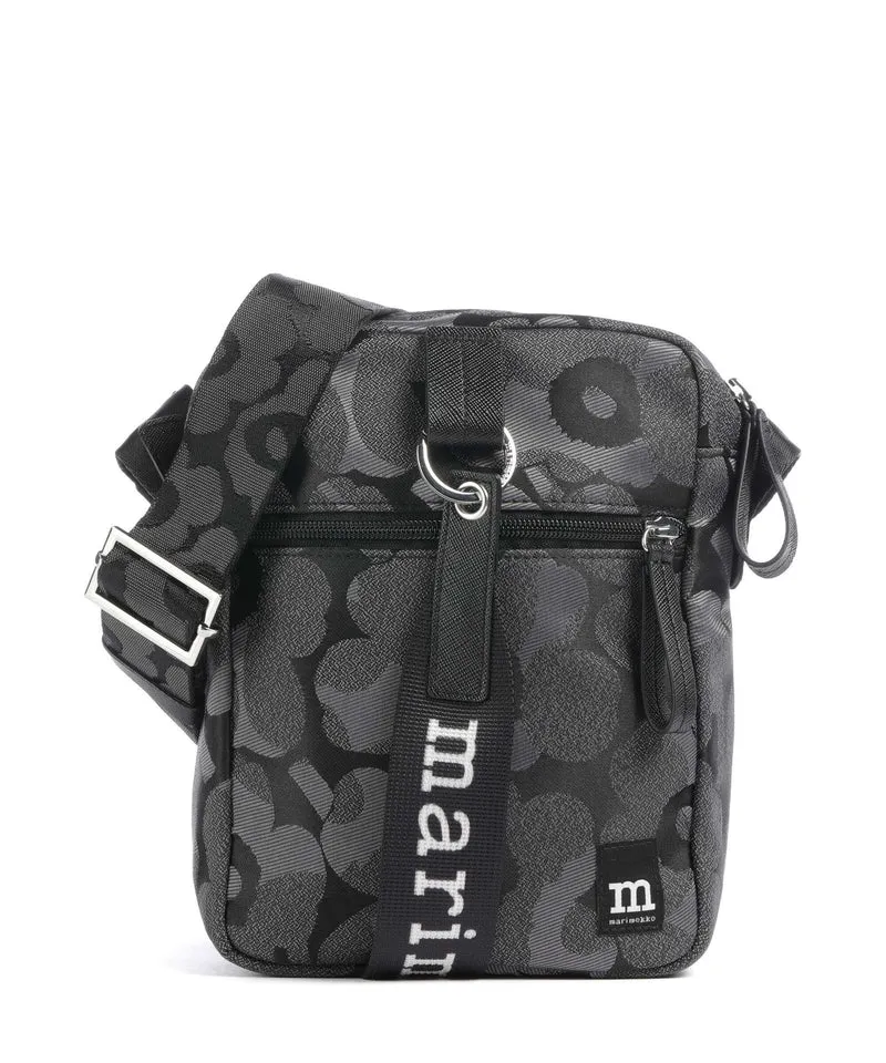 Marimekko Wear All Day Unikko Borsa a tracolla grey/dark grey