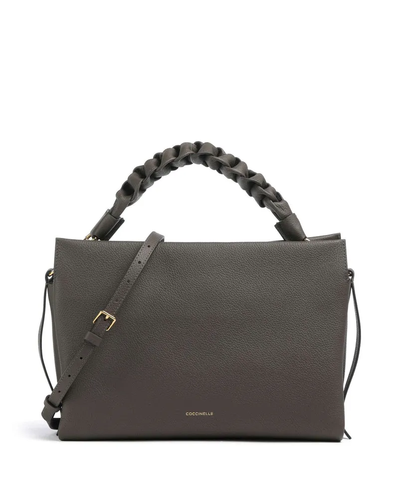 Coccinelle Boheme Grana Double Borsa hobo fango/honey