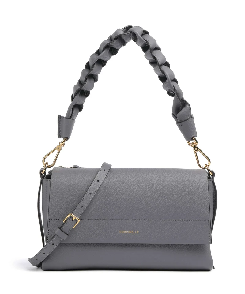 Coccinelle Boheme Grana Double Borsa a spalla stove/midnight blue