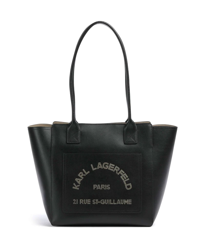 Karl Lagerfeld K/Daily Medium Borsa shopper black nickel